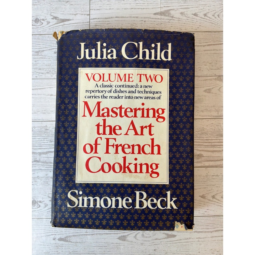 Julia Child Mastering Art French Cooking Vol 2 1976 10th Printing Hardcover DJ